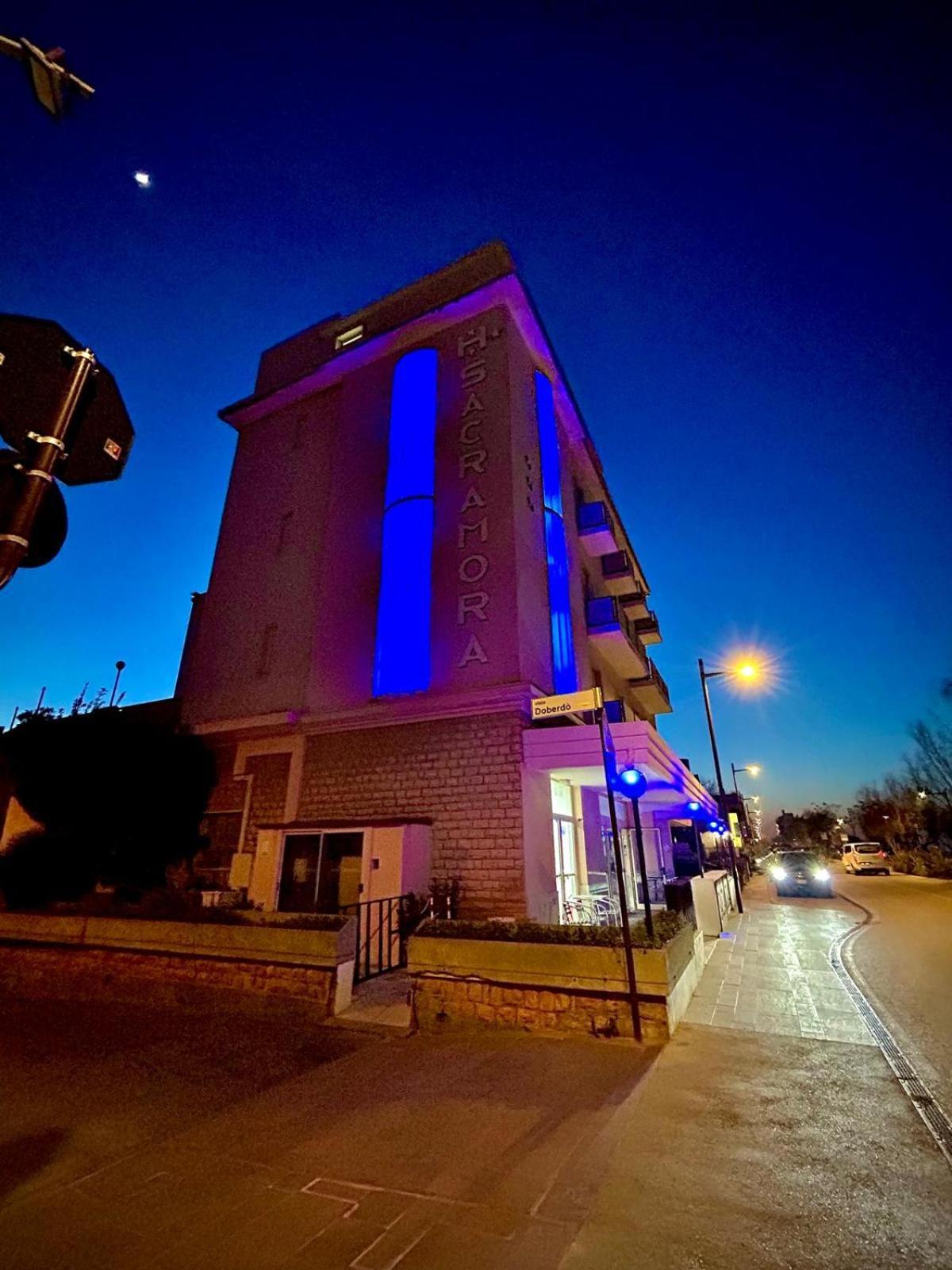 Hotel Sacramora ريميني المظهر الخارجي الصورة